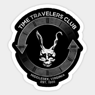 Time Travelers Club (Darko) Sticker